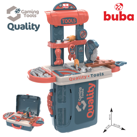  Детски комплект инструменти Buba Tool Quality 008-972, Куфар 