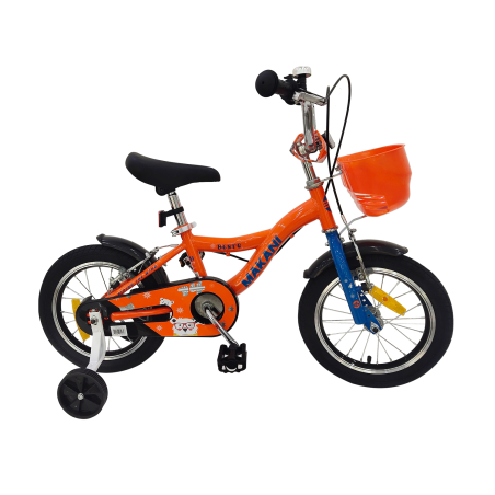 KikkaBoo Makani Детски велосипед 14`` Bentu Orange