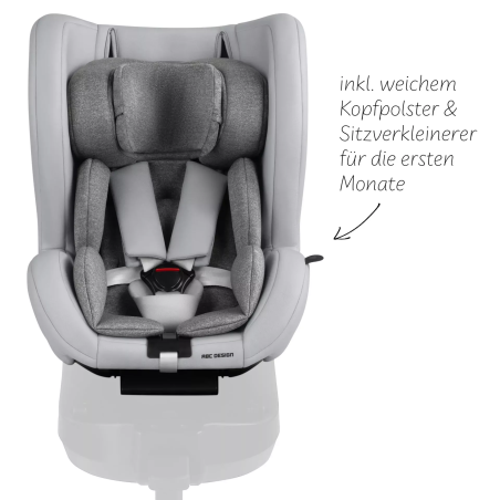 ABC Design Reboard Car Seat Lily i-Size 0 - 4 years Кош за Новородено Pearl