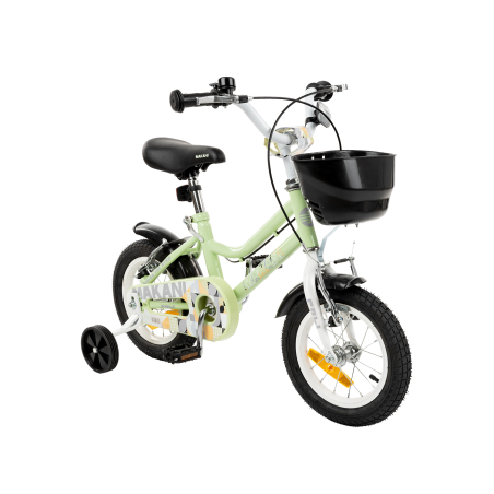 KikkaBoo Makani Детски велосипед 12`` Pali Green
