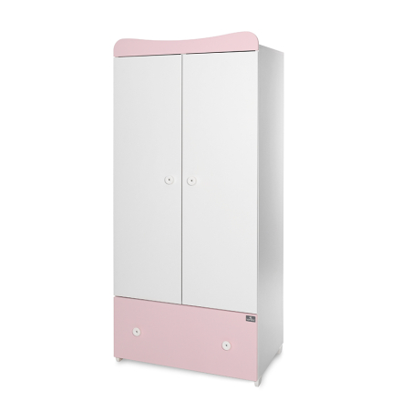 LORELLI  ГАРДЕРОБ EXCLUSIVE БЯЛО/ORCHID PINK
