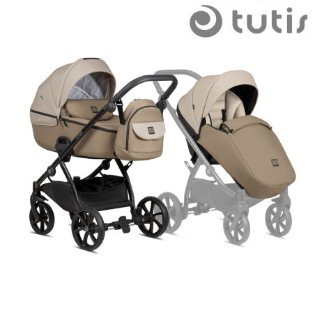Tutis Uno5+ Chateau grey 005  Комбинирана Детска Количка  2 в 1