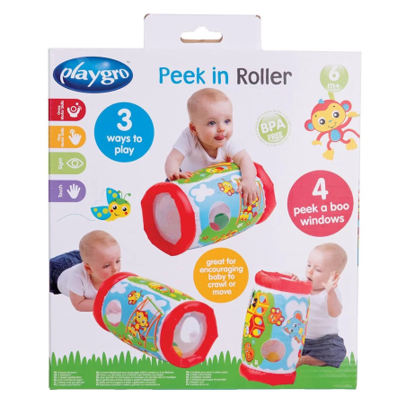 PLAYGRO НАДУВАЕМА ИГРАЧКА ВАЛЯК ЧЕРВЕН 6М+