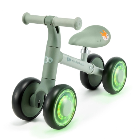 KinderKraft CUTIE FLASH GREEN Колело За Баланс