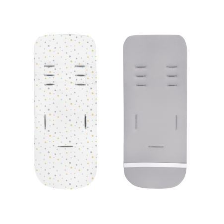 Мемори подложка за количка Dots Grey