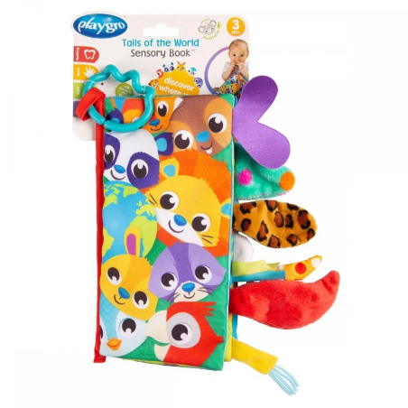PLAYGRO СЕНЗОРНА КНИЖКА ОПАШКИ 3М+