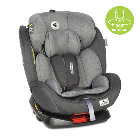 СТОЛ ЗА КОЛА LYNX ISOFIX 0-36 KG BLACK&GREY