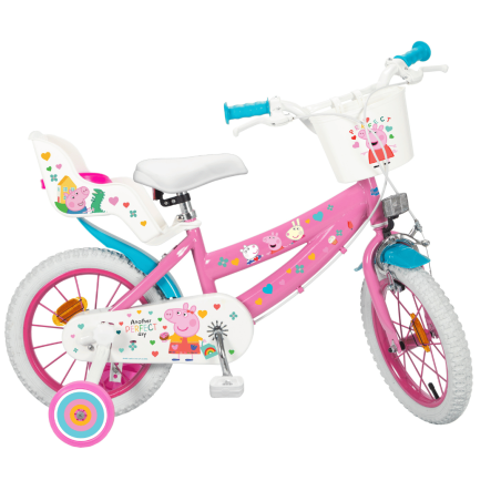  Детски велосипед Toimsa 14, Peppa Pig 1495, Розово 