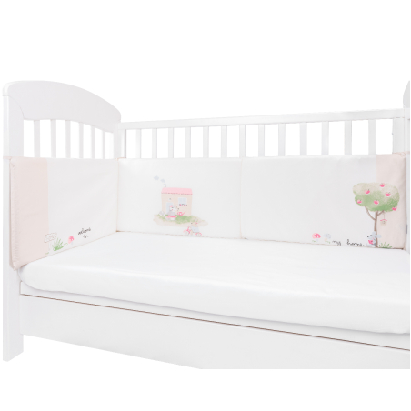KikkaBoo Обиколник с дунапрен My Home 180см