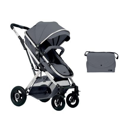 Комбинирана количка 2в1 с трансф.седалка Scarlett Dark Grey