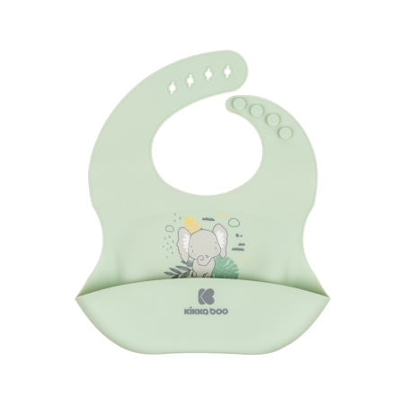KikkaBoo Лигавник силиконов Savanna Friends Mint