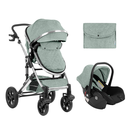 Комбинирана количка 3в1 с трансф.седалка Darling Mint