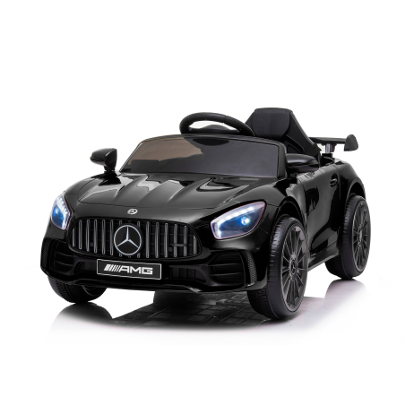 Chipolino  Електрическа  кола Mercedes-Benz GTR AMG Черна EVA
