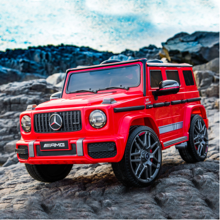 Chipolino  Джип Mercedes G63 AMG Червена EVA с големи гуми