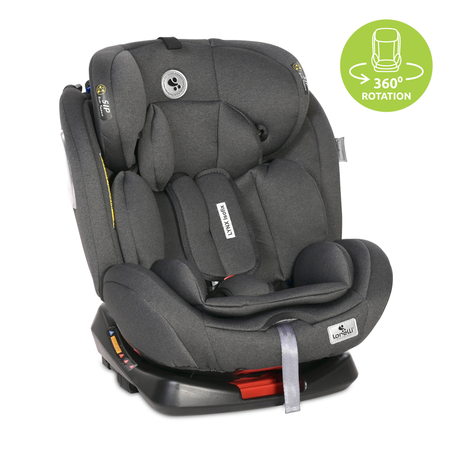 СТОЛ ЗА КОЛА LYNX ISOFIX 0-36 KG BLACK GRAPHITE