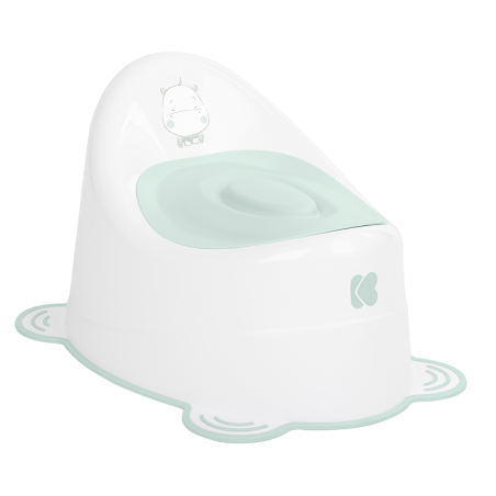 KikkaBoo Гърне Anti-Slip Hippo Mint