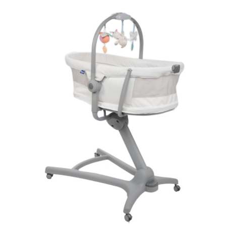 CHICCO  Baby Hug Air 4 в 1 креватче шезлонг стол за хранене Бяло