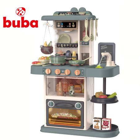  Детска кухня Buba Home Kitchen, 43 части, 889-183, сива 