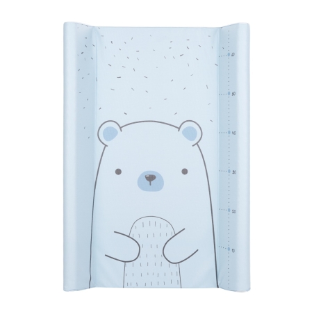 KikkaBoo Мека PVC подложка за повиване 70х50см Bear with me Blue