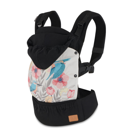  Ергономична раница KinderKraft HUGGY, Птици 