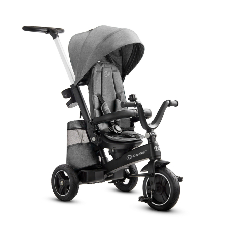  Триколка KinderKraft EASYTWIST, Сива 