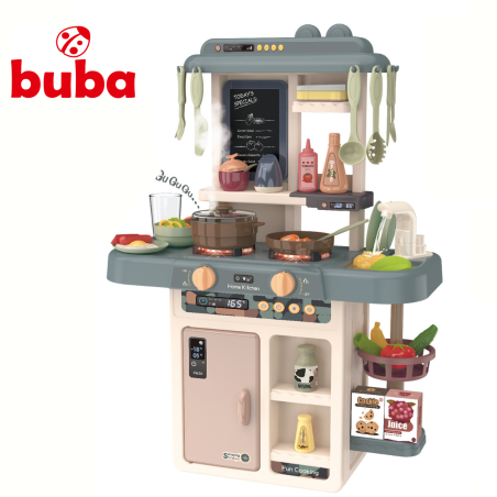  Детска кухня Buba Home Kitchen, 42 части, 889-187, сива 
