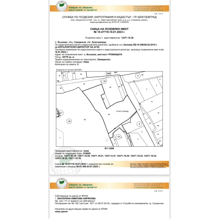 131000лв Парцел 17 декара - 9 категория село Вълково