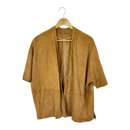 Massimo Dutti Women's Goatskin Vest (M)
