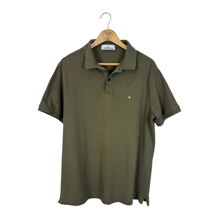 Stone Island Pique Polo Shirts (3XL)