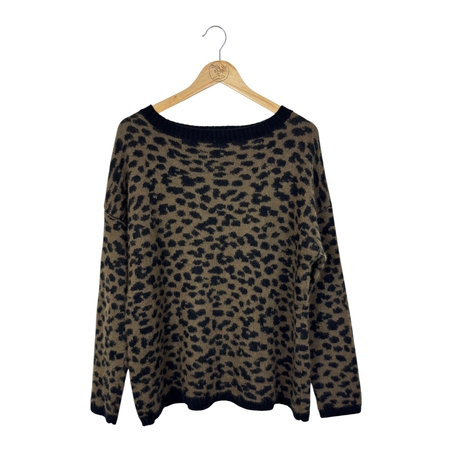 Massimo Dutti плетен пуловер (M)