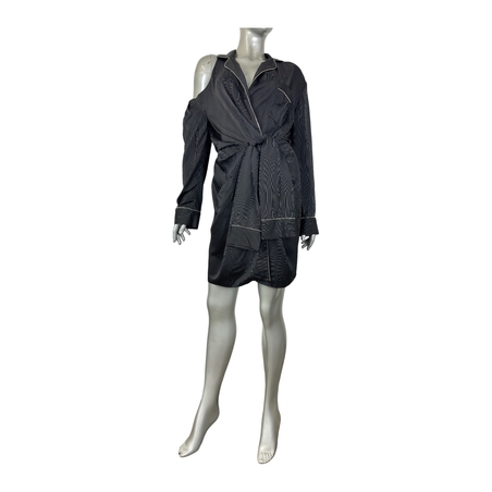 Alexander Wang Pajama Wrap Dress (0)