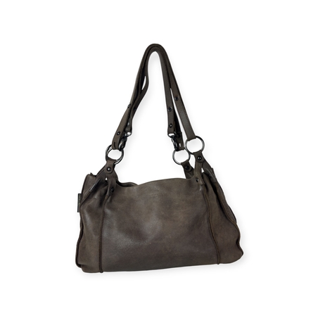 Fred De La Bretoniere Leather Shoulder Bag