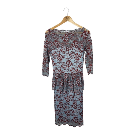 Дантелена рокля Ganni Flynn Lace Dress – (36)