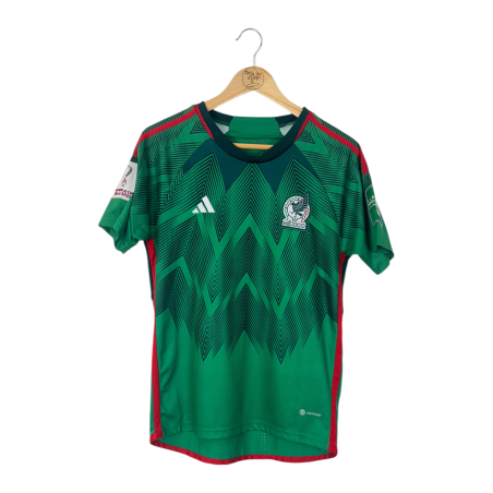 Adidas Mexico футболна тениска Qatar 2022 (S)