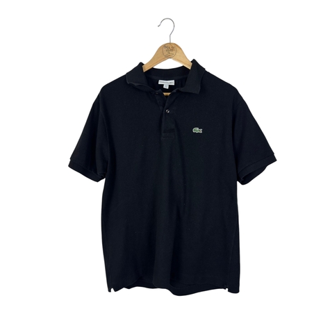 Lacoste L1212 logo-patch polo shirt (XL)
