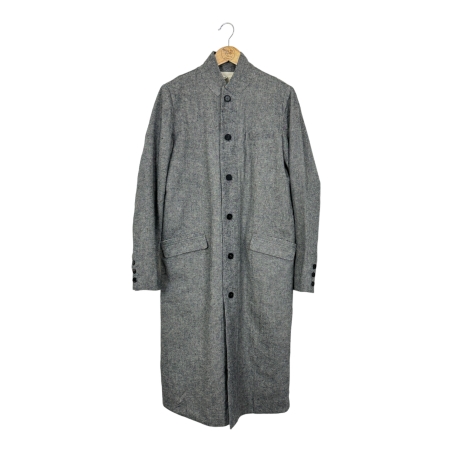 Aleksandr Manamis Mandarin Collar Coat дамско палто (1)