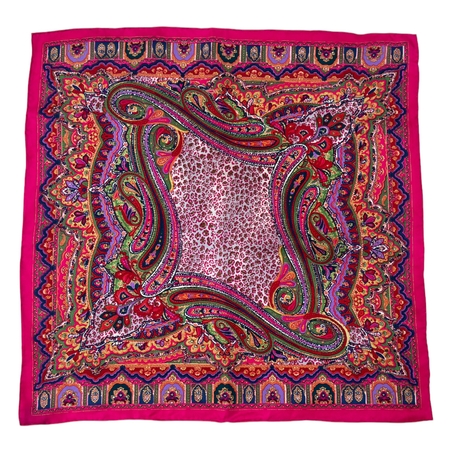 Codello копринен принт шал 53x53