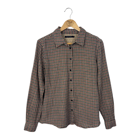 Monoprix women's plaid shirt (42)