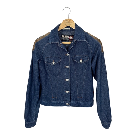 Vintage Jean Paul Gaultier JPG Jeans дамско дънково яке (IT42)