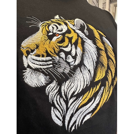 🐅 Тениска с бродерия „Тигър“