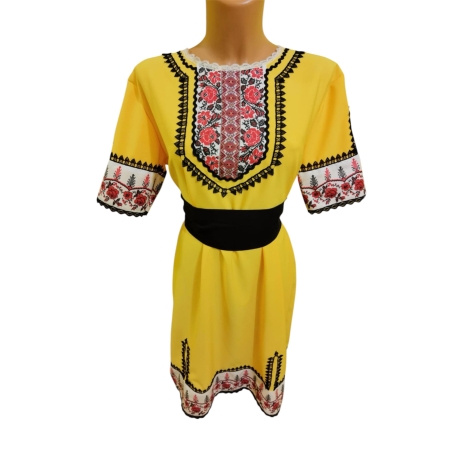 рокля с етно мотиви 17