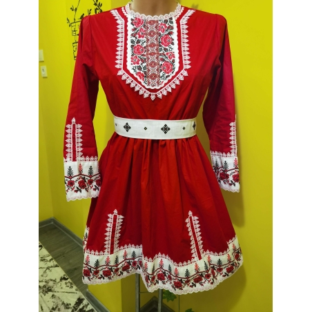 рокля с етно мотиви 8