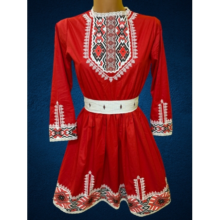 рокля с етно мотиви 4