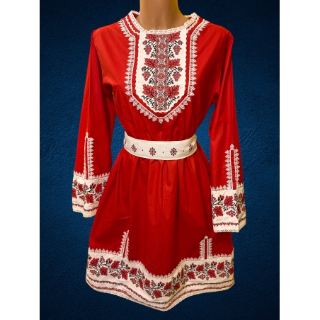 рокля с етно мотиви 7