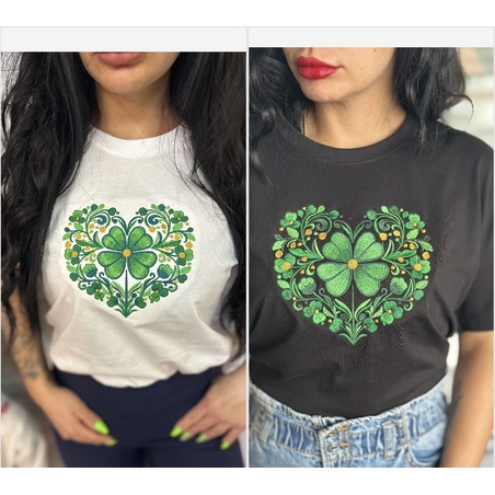 Тениска с  бродерия – Детелина