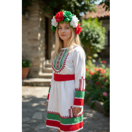 рокля с етно мотиви  27