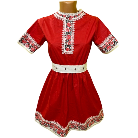 рокля с етно мотиви 24