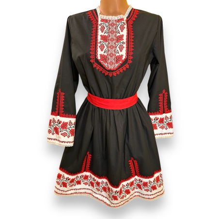 рокля с етно мотиви 33