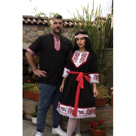 рокля с етно мотиви 19