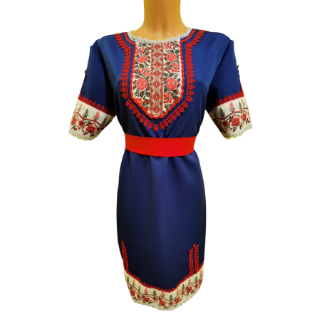 рокля с етно мотиви 16